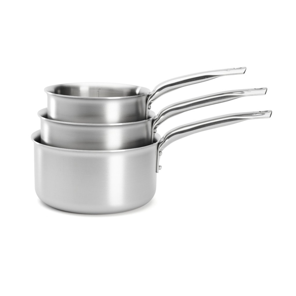 3601.03 - DE BUYER - Série de 3 casseroles inox 16/18/20cm alchimy