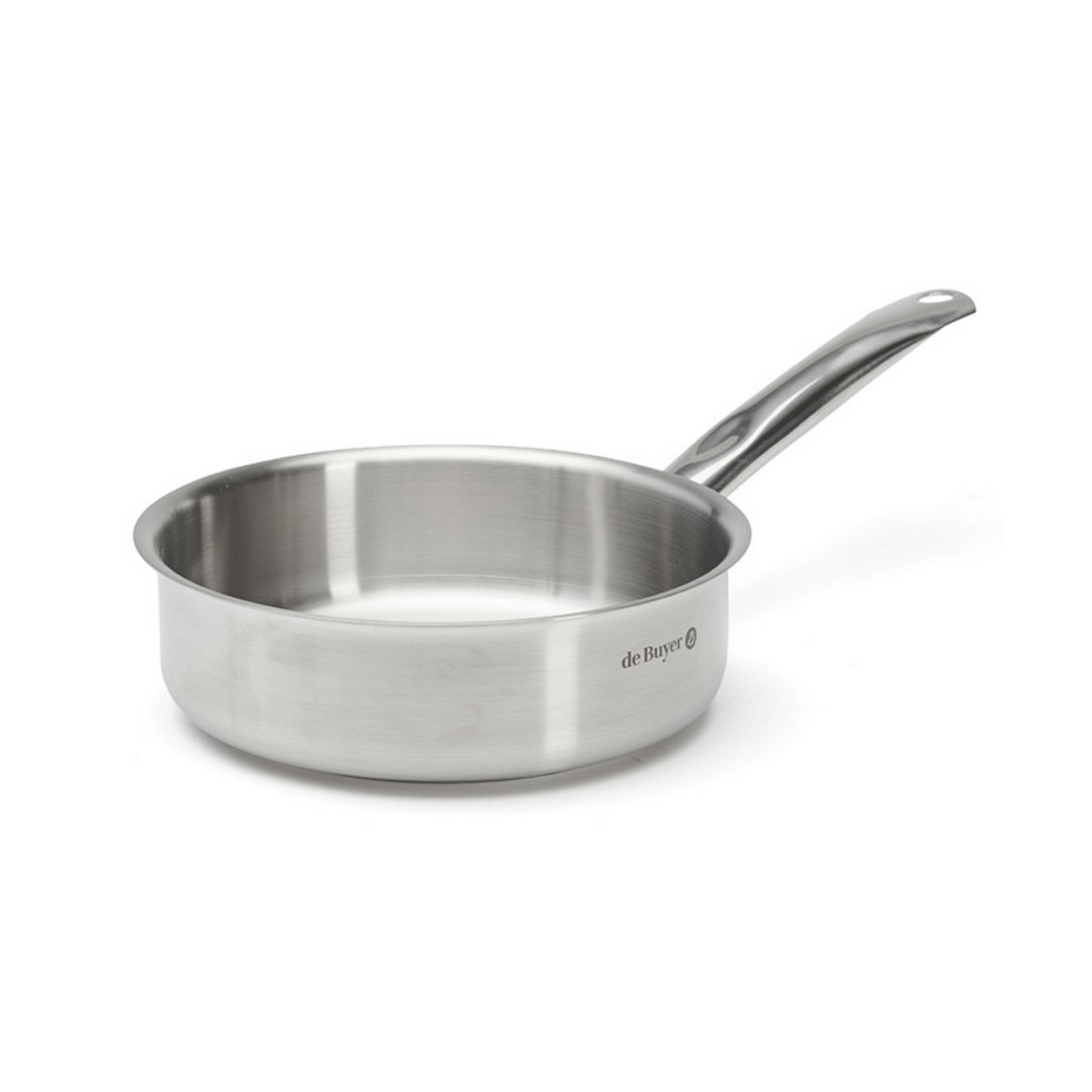 3502.20 - DE BUYER - Sauteuse 20cm inox sans couvercle prim'appety