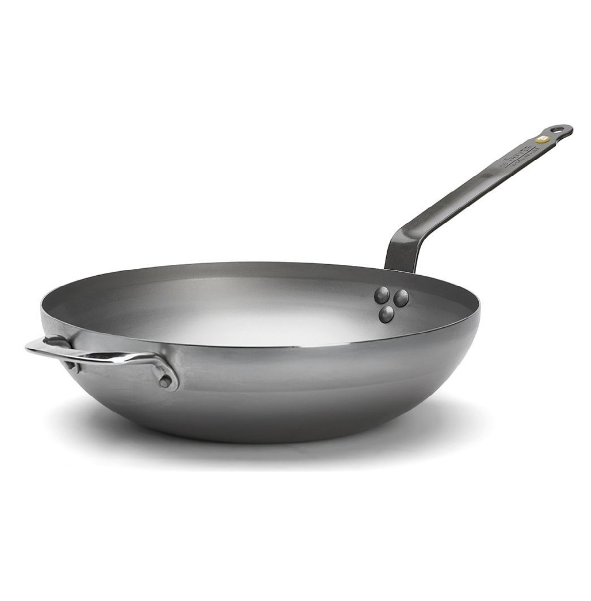 5617.32 - DE BUYER - Poêle wok acier doux 32cm mineral b element.