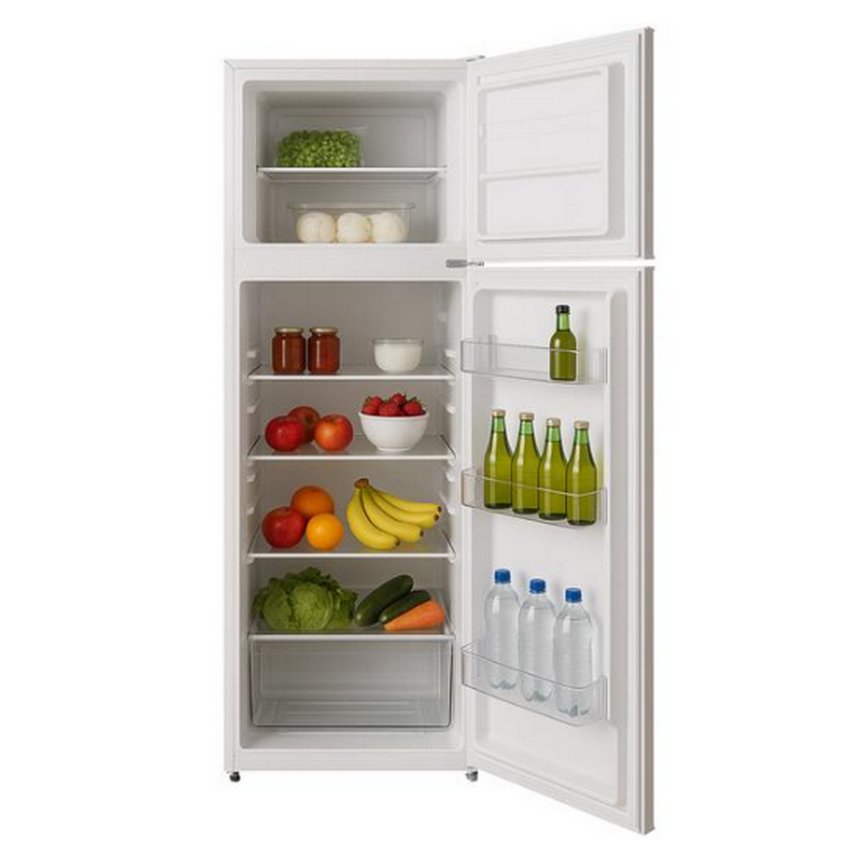 GRF170WH - GLEM GAS - Réfrigérateur combiné 145cm 212l blanc