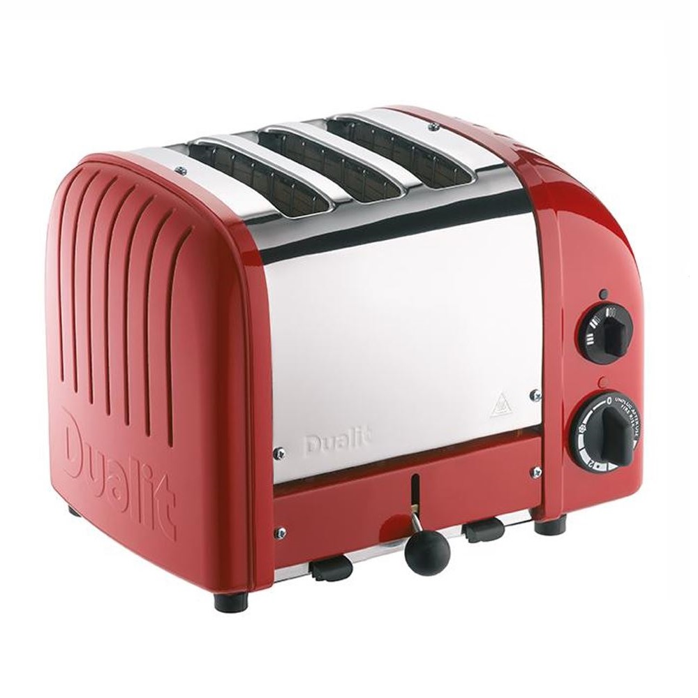 30262 - DUALIT - Grille-pains 3 fentes 1700w rouge aws classic
