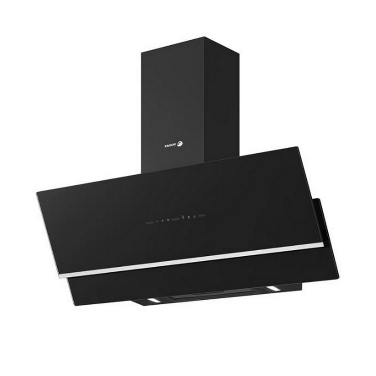 FHIG9600A++ - FAGOR - Hotte décorative inclinée 90cm 558m3/h noir