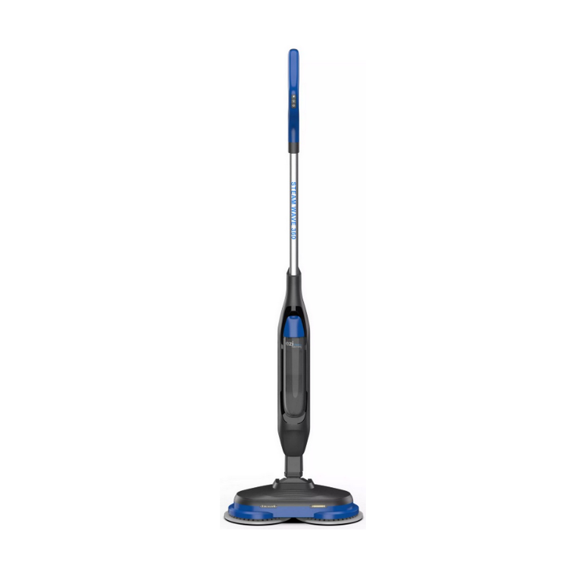 STEAMWAVE360 - E.ZICLEAN - Balai 2 en 1 nettoyeur vapeur & cireuse de parquet steam wave 360