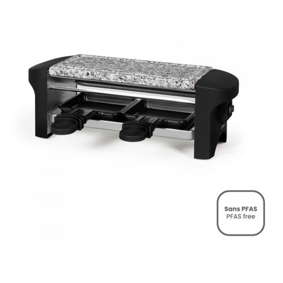 DOC156N - LIVOO - Appareil à raclette 2 personnes 350w noir