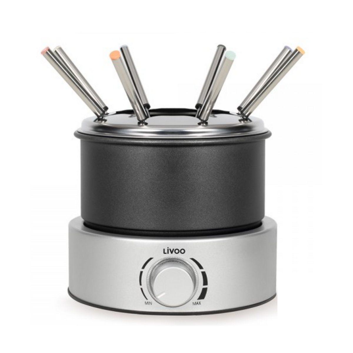 DOC333 - LIVOO - Appareil à fondue électrique 800w 8 fourchettes