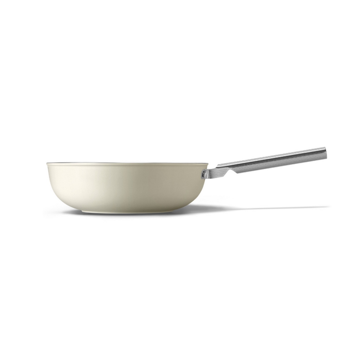 WOF3002CRM - SMEG - Poêle wok 30cm crème mat