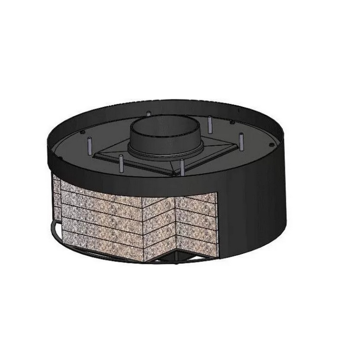 P696301 - INVICTA - Accumulateur pour poêle neosen