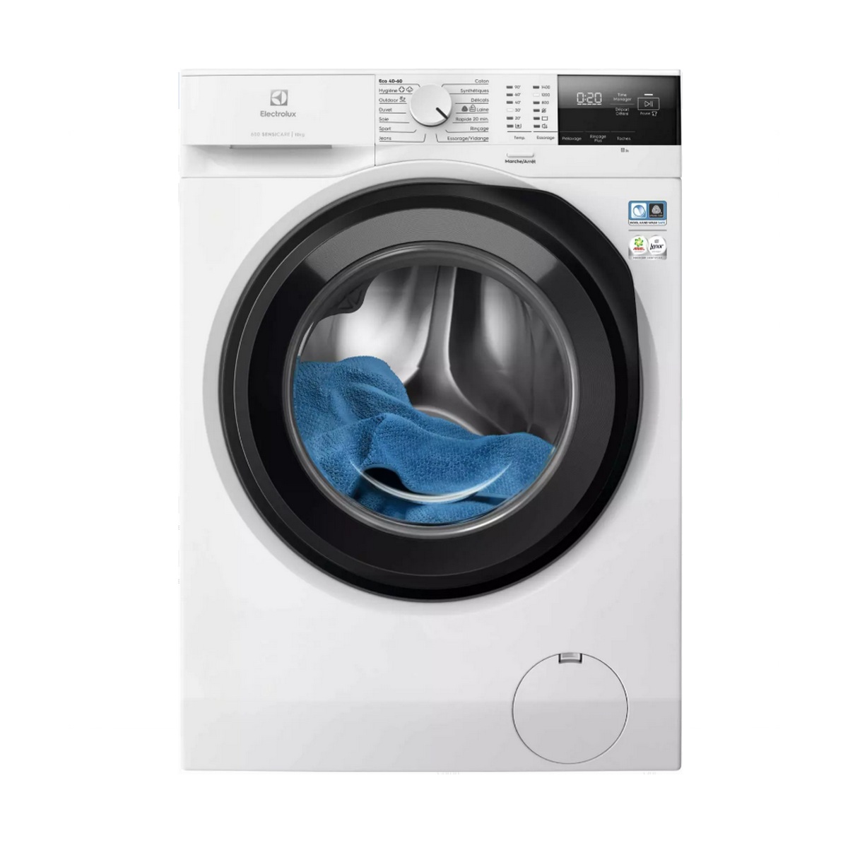 EW6FI4112RA - ELECTROLUX - Lave-linge hublot 10kg 1400 tours/min