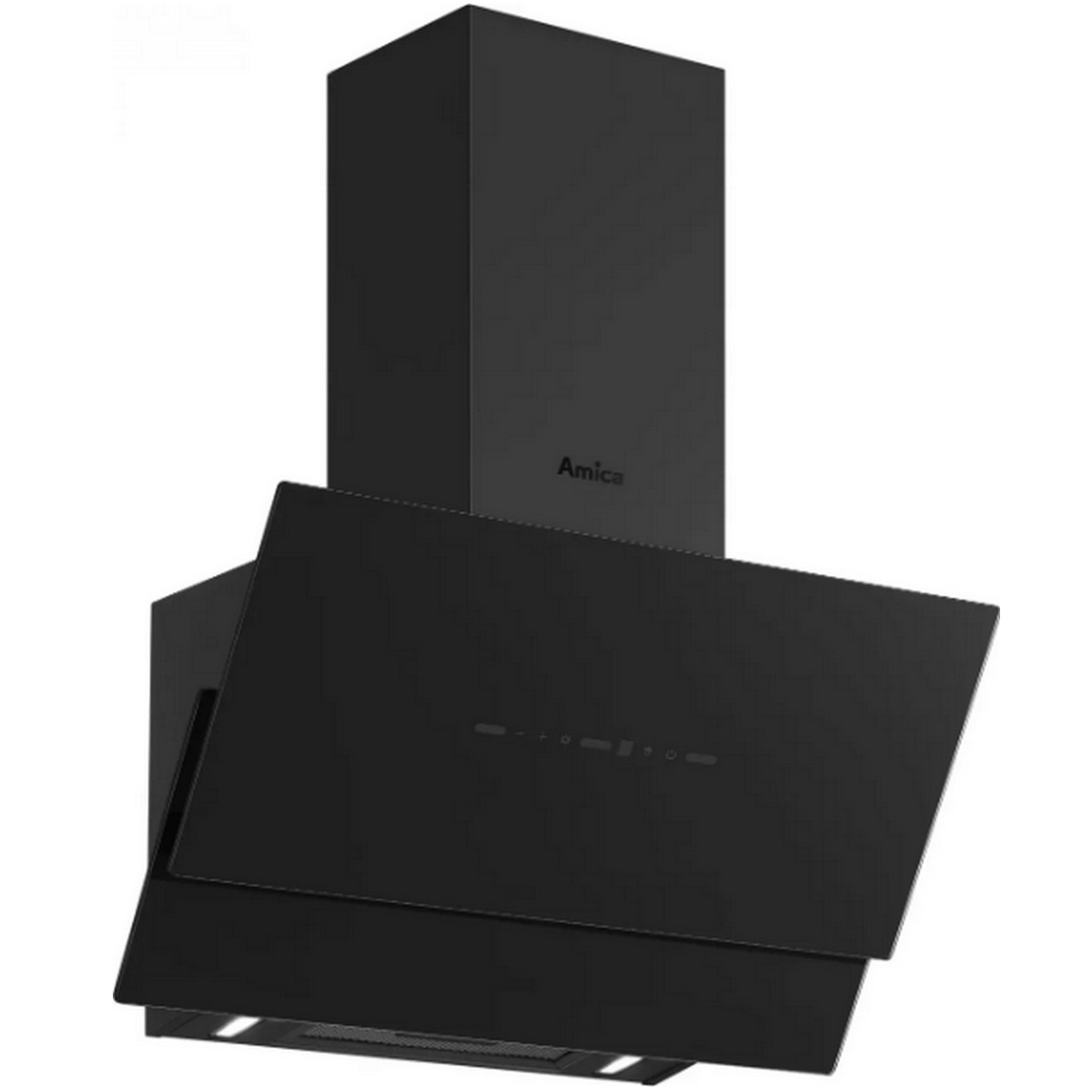 AHIGN6600A++ - AMICA - Hotte décorative inclinée 60cm 546m3/h noir