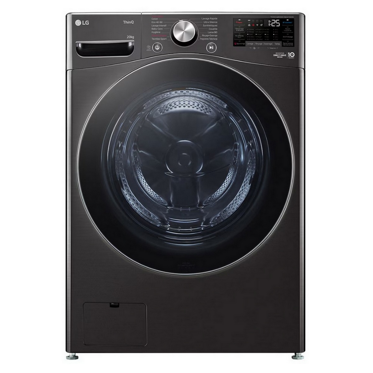 F20P12BST - LG - Lave-linge hublot 20kg 1000 tours/min