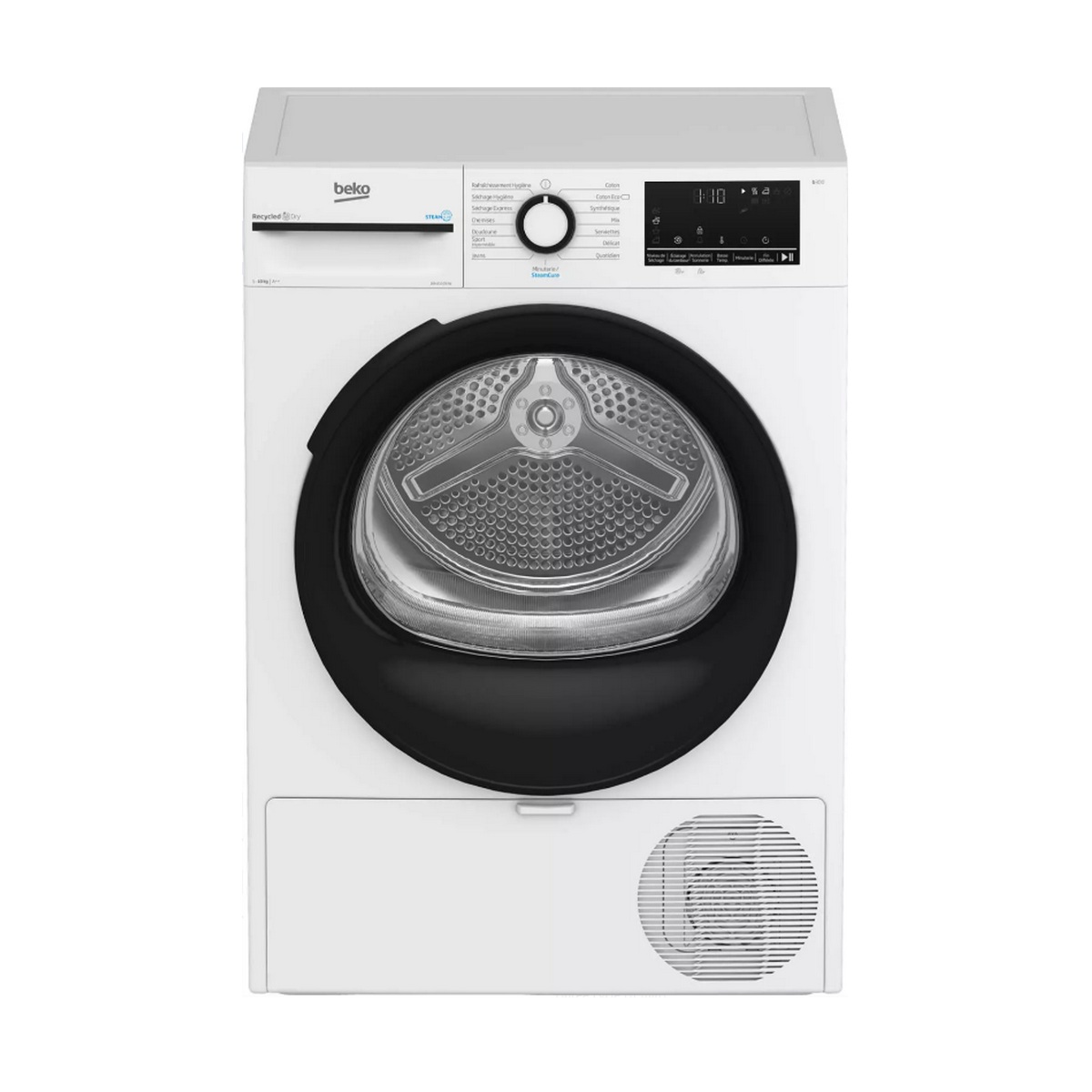 D3H210393W - BEKO - Sèche-linge pompe à chaleur 60cm 10kg blanc série b300