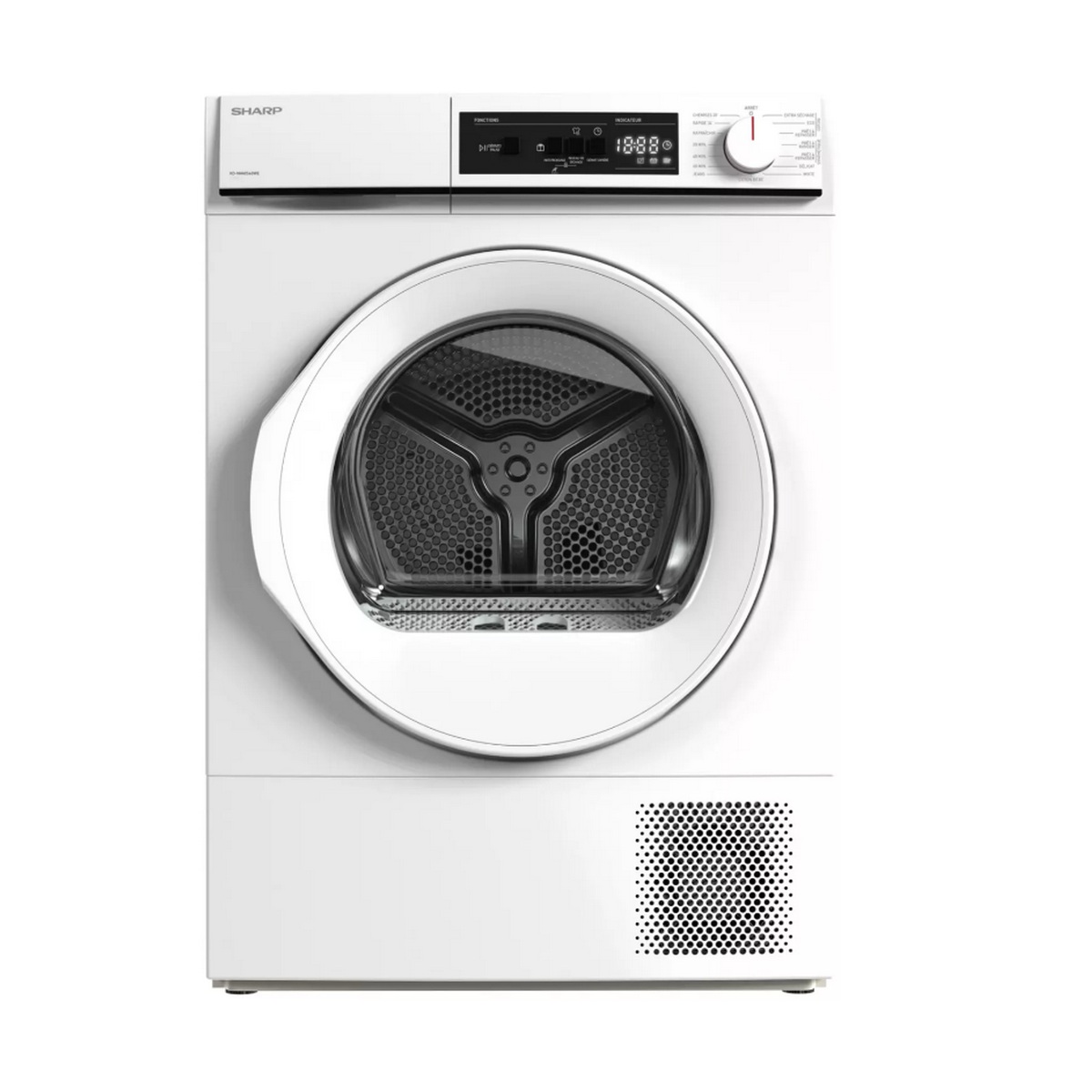 KDNHA0S6GWE - SHARP - Sèche-linge pompe à chaleur 60cm 10kg blanc