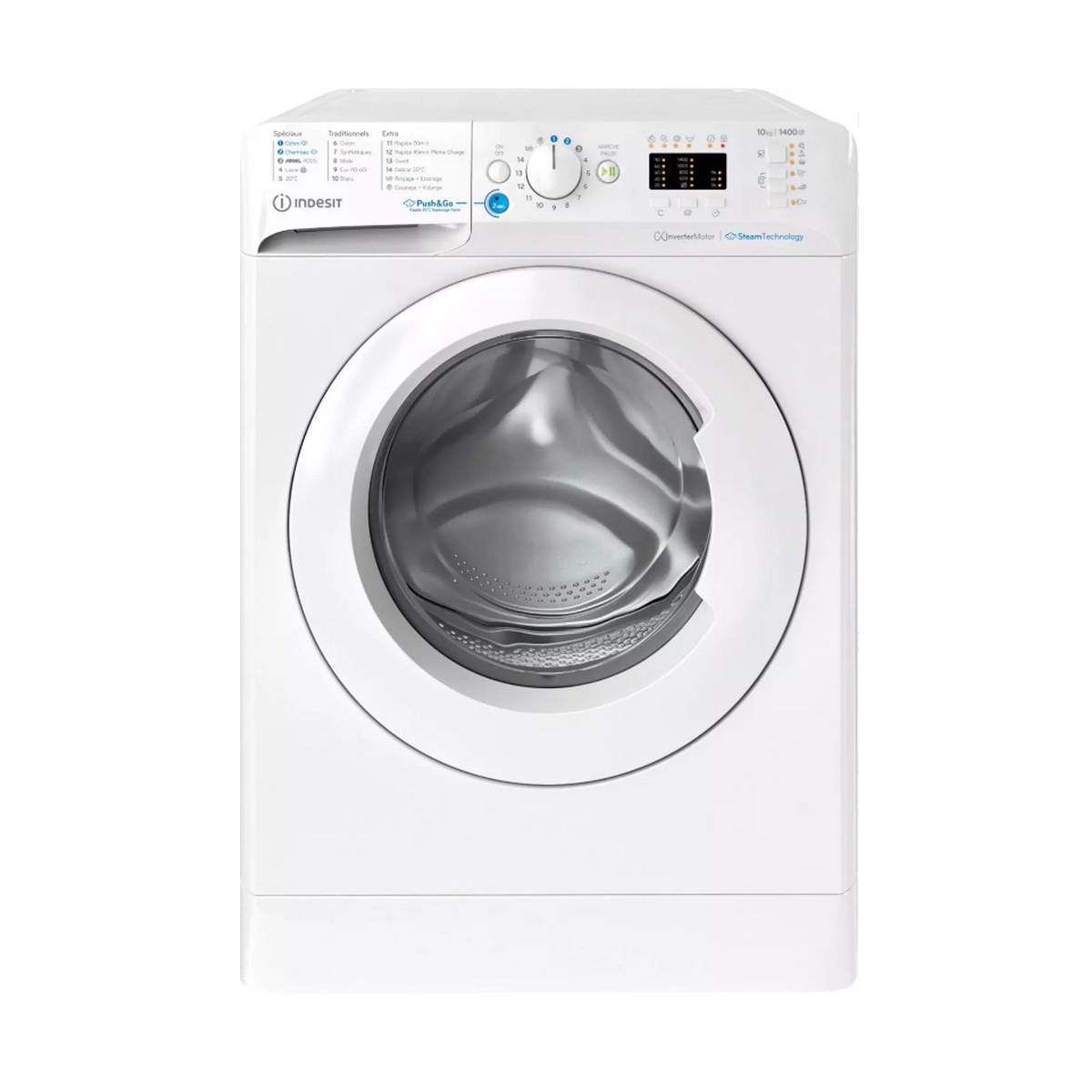 BWA101496XWVFR - INDESIT - Lave-linge hublot 10kg 1400 tours/min