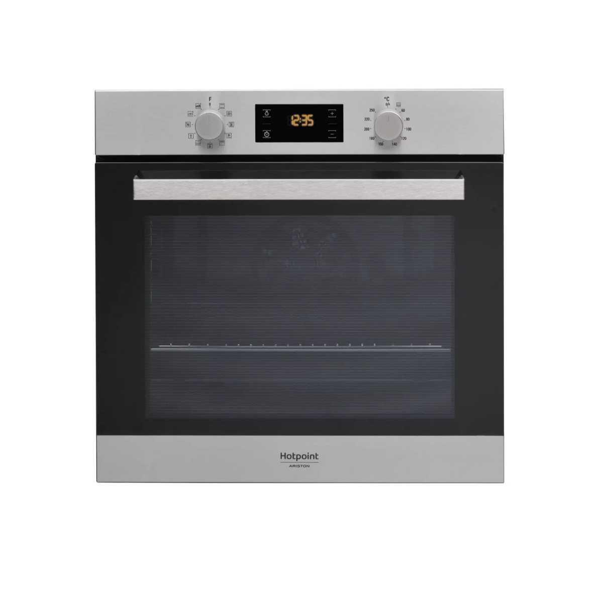 FA3841CIXHA - HOTPOINT - Four intégrable multifonction 71l 60m pyrolyse inox
