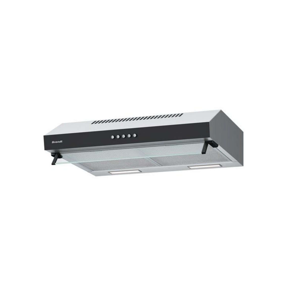 BHC4611X - BRANDT - Hotte visière 60cm 319m3/h inox
