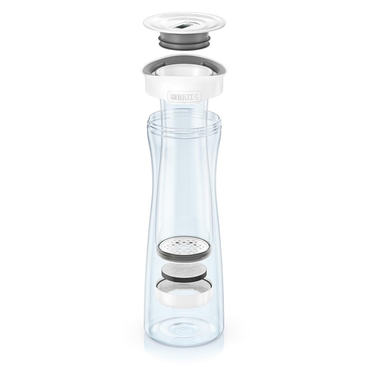 1030345 - BRITA - Bouteille filtrante 1.3l gris foncé fill & serve