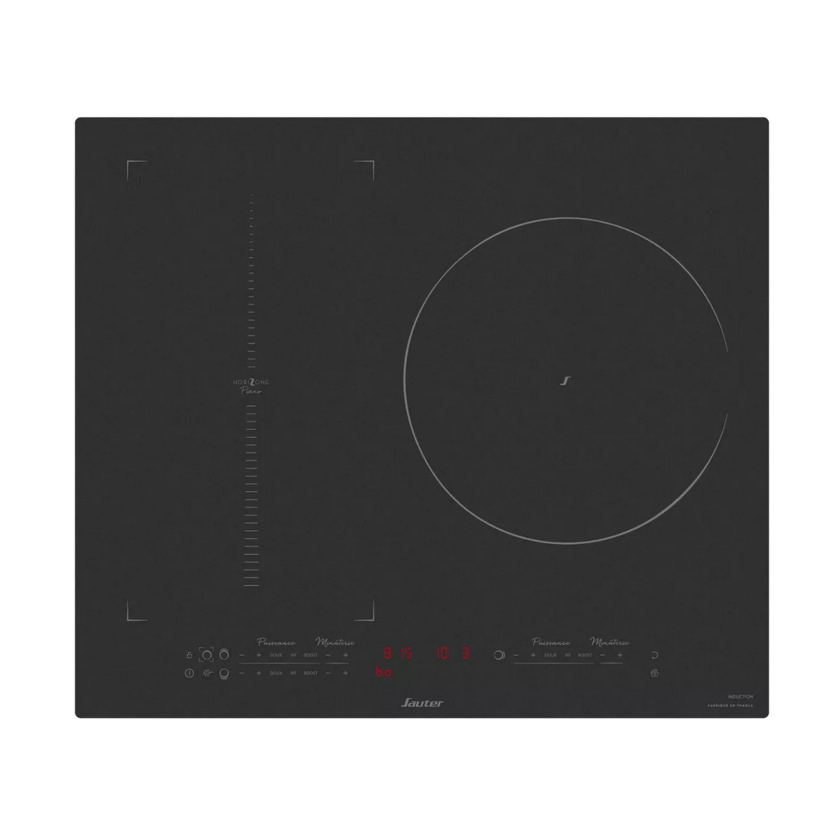 SPI5331M - SAUTER - Table de cuisson induction 60cm 3 feux 7400w