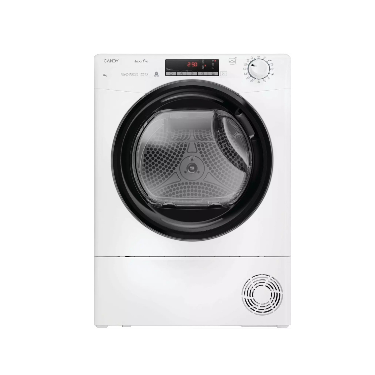 CROEH11N2TBE-S - CANDY - Sèche-linge pompe à chaleur 60cm 11kg blanc