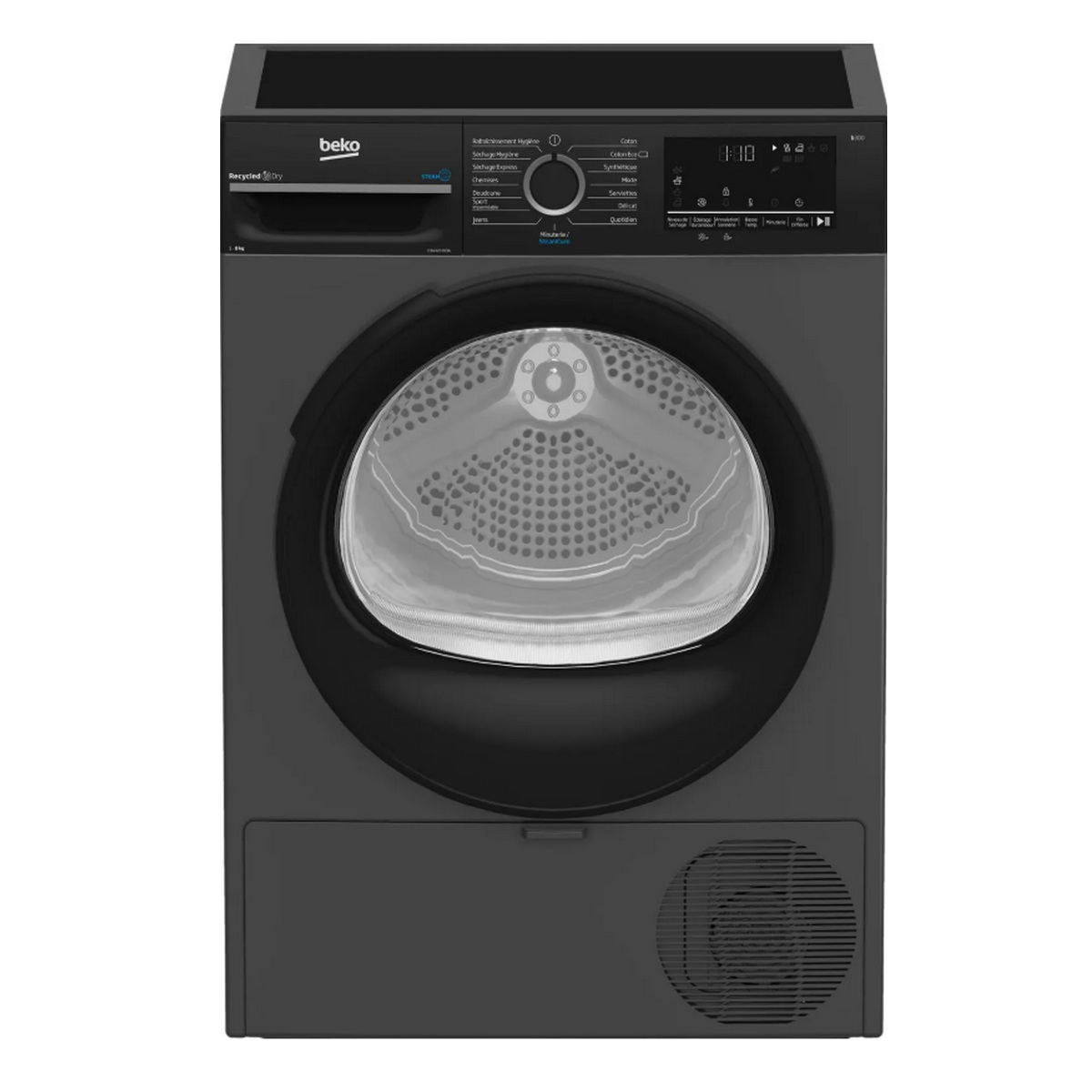 D34H28393A - BEKO - Sèche-linge à pompe à chaleur 8kg 60cm b300