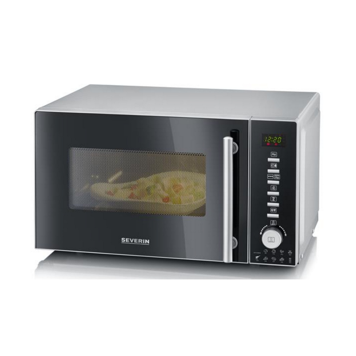 7773 - SEVERIN - Micro-ondes grill 20l 800w inox