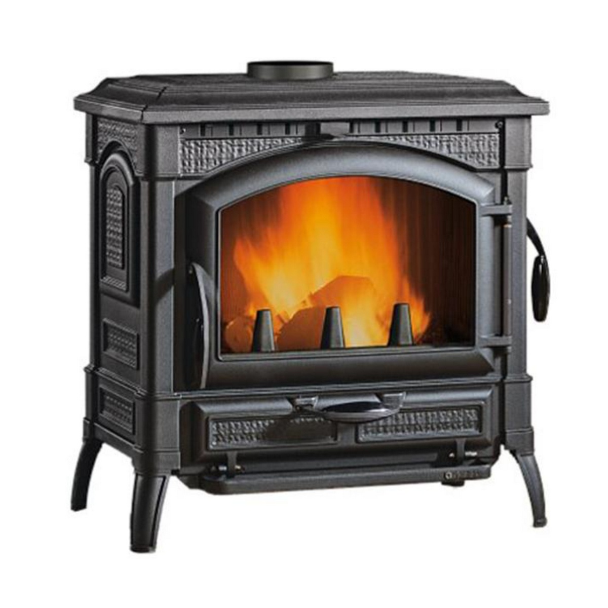 ISOTTALEAN - NORDICA EXTRAFLAME - Poêle à bois en fonte émaillée 9.3kw