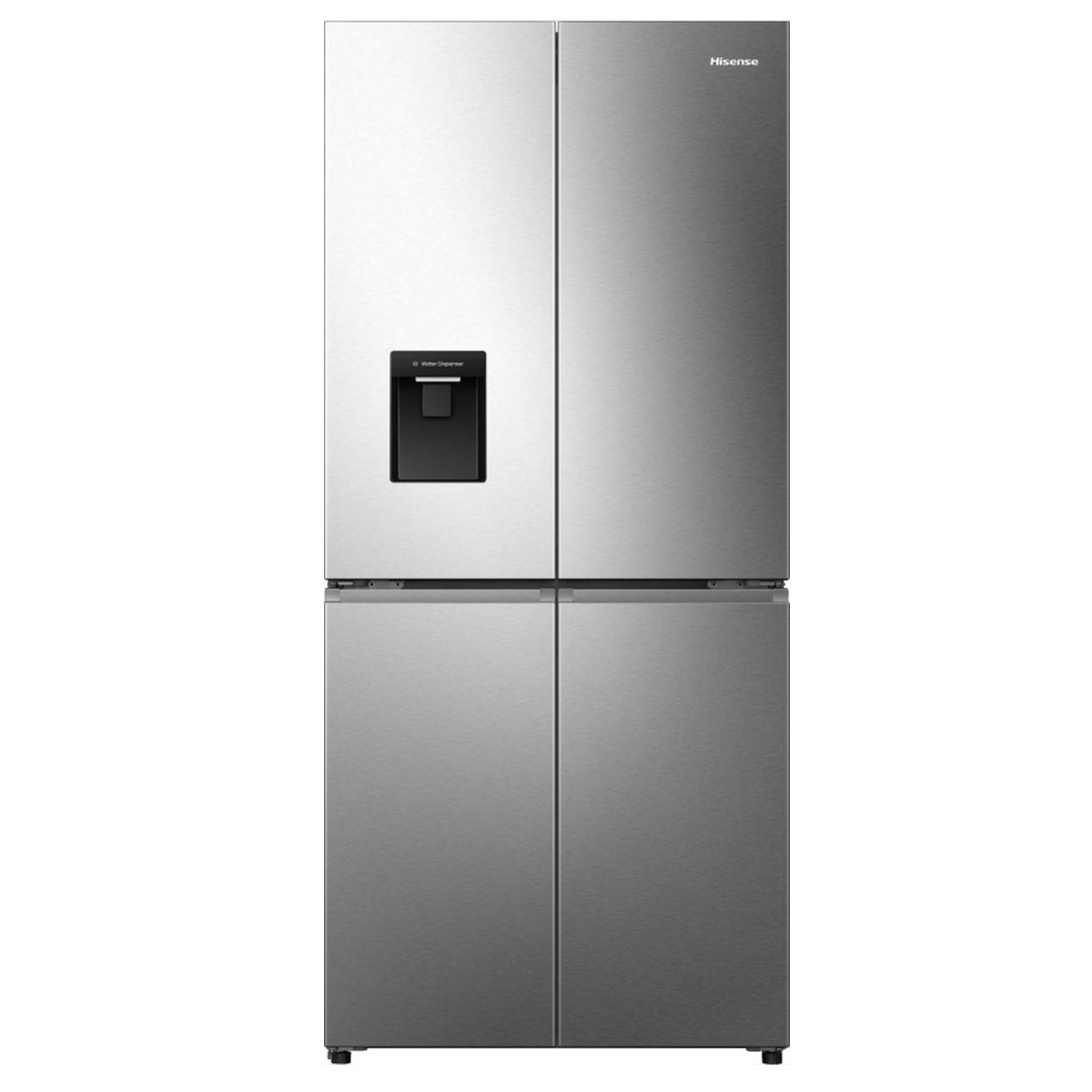 RQ5P470SMIE - HISENSE - Réfrigérateur américain 79.4cm 482l nofrost métal brillant cross door