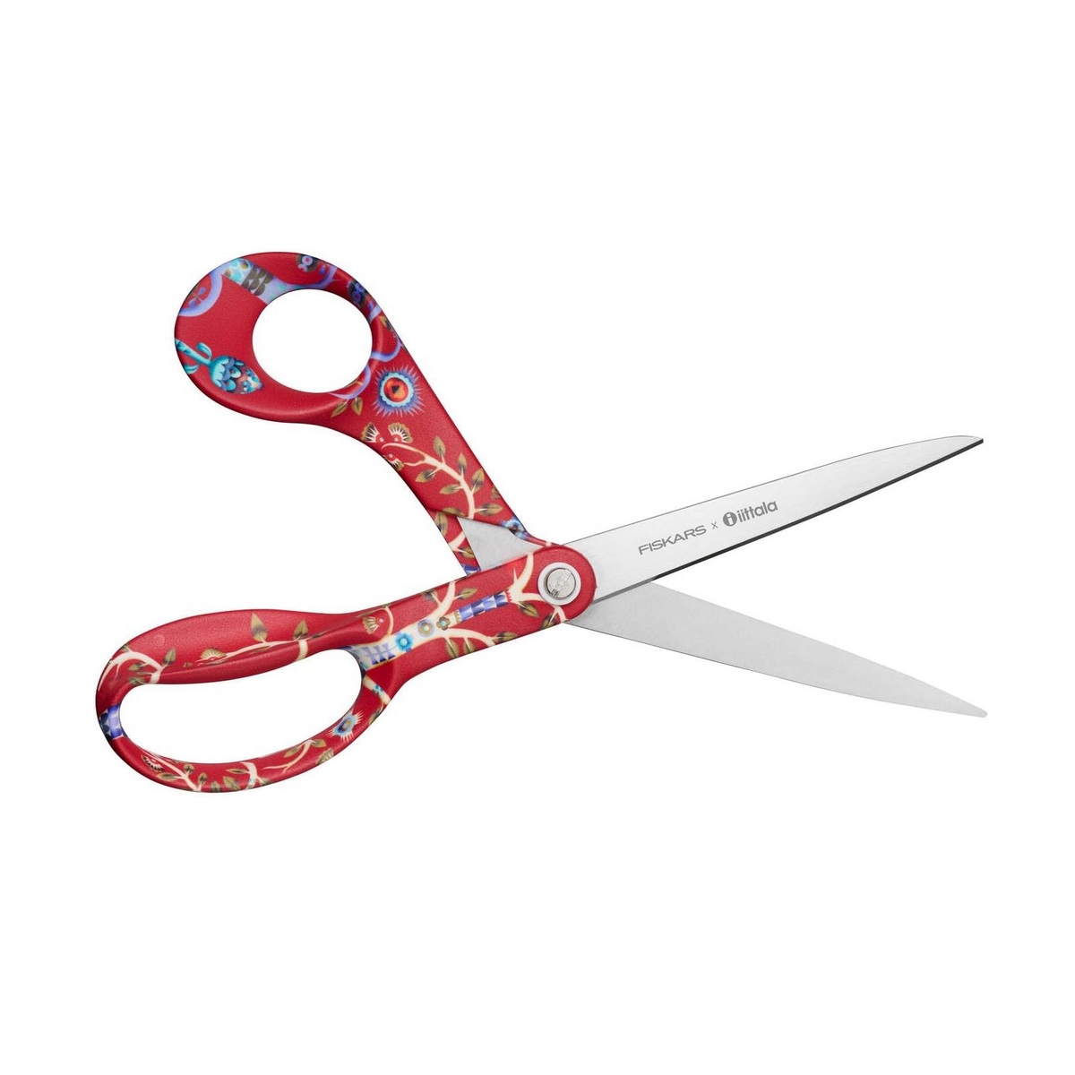 1071491 - FISKARS - Ciseaux multi-usages droitier 21cm rouge taïka rouge