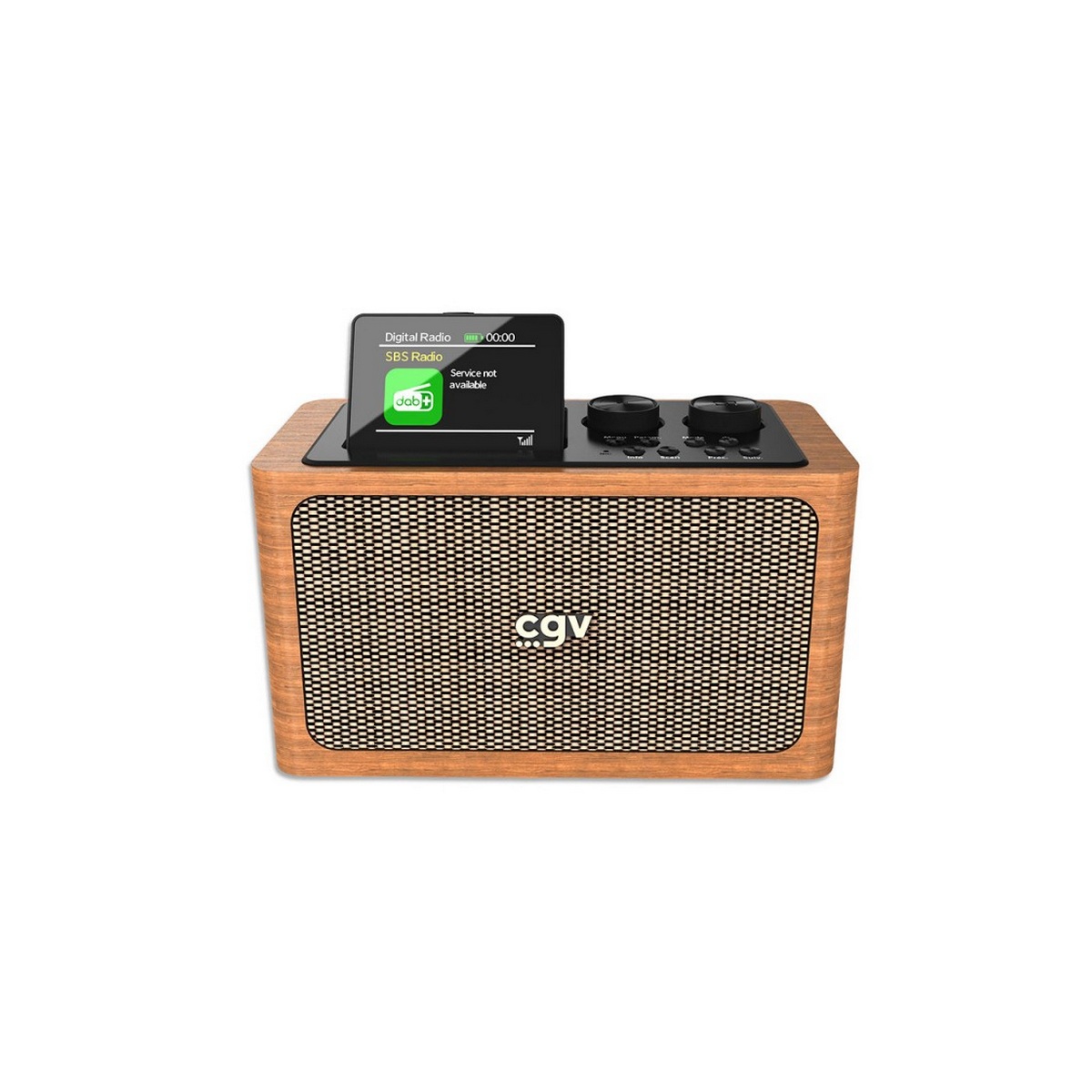 BEBOPDAB+ - CGV - Radio portable numérique dab+ marron bebop dab+