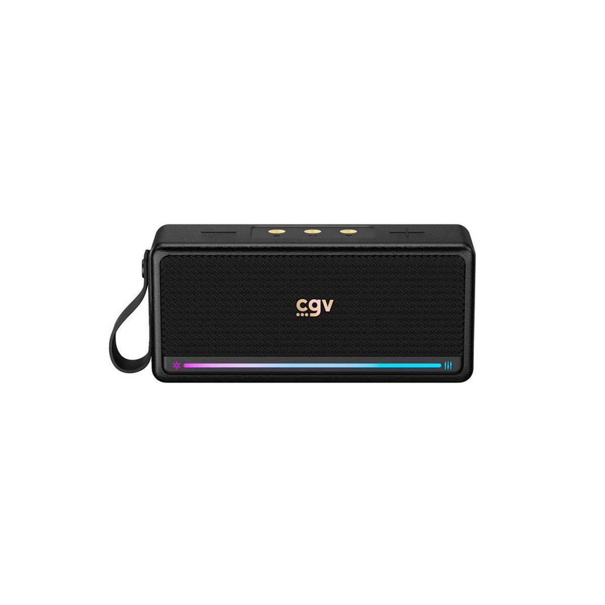 50910 - CGV - Enceinte nomade bluetooth noir solidvibe max