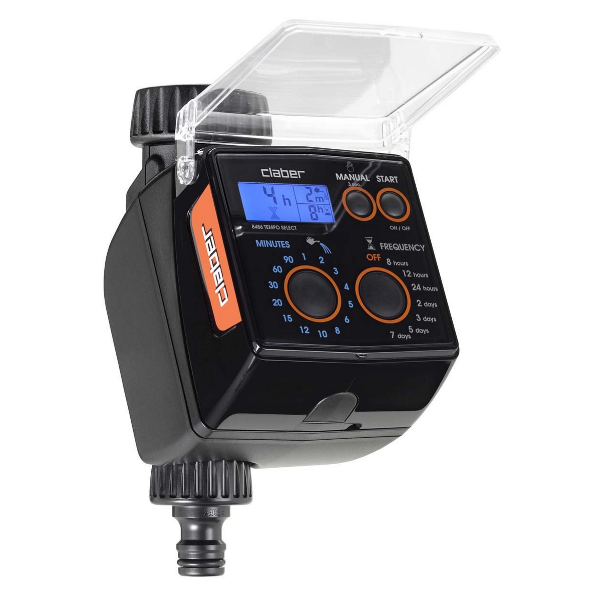 8486 - CLABER - Programmateur d'arrosage automatique à une voie tempo select