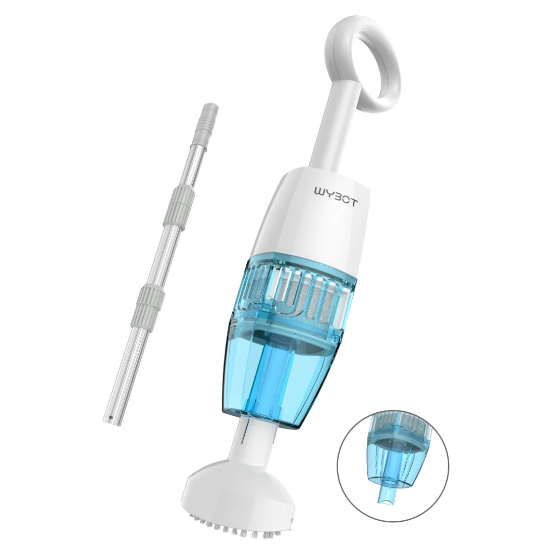 HYSON 100 - WYBOT - Aspirateur à main pour piscine et spa avec manche télescopique