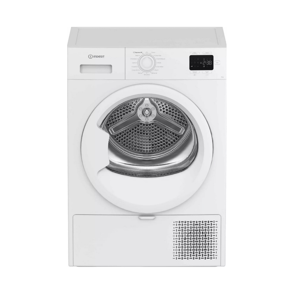 CYD92DWWFRX - INDESIT - Sèche-linge pompe à chaleur 60cm 9kg blanc