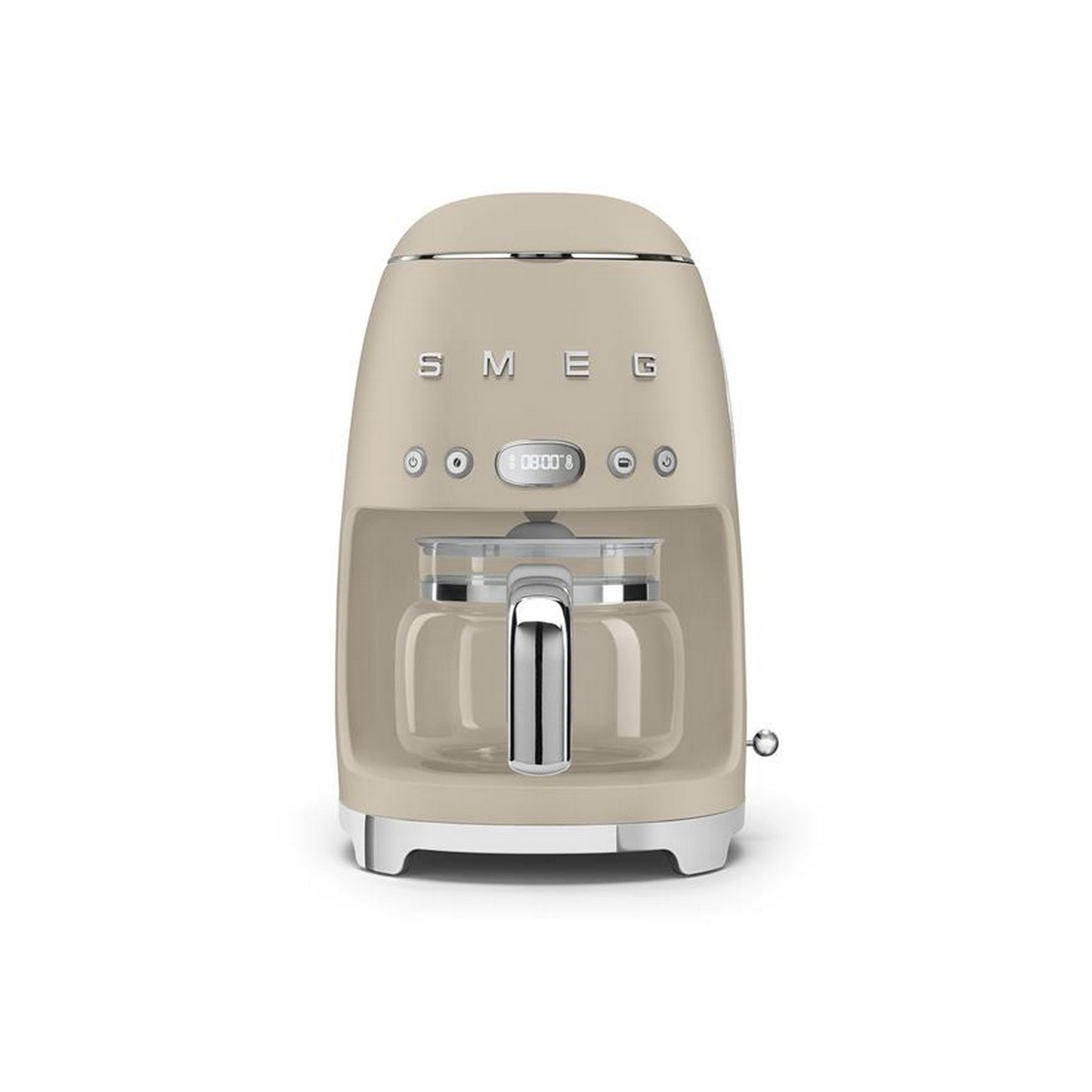 DCF02MLMEU - SMEG - Cafetière filtre programmable 10 tasses 1050w beige lin