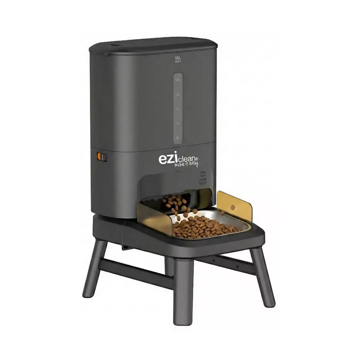 NUTRIBOTDOGGYX - E.ZICLEAN - Distributeur de croquettes 5w noir nutribot doggy