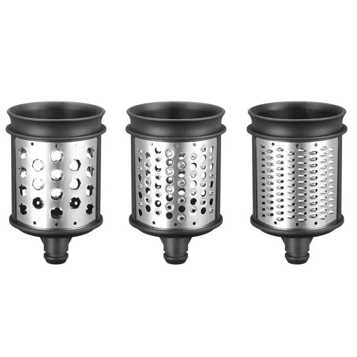 5 KSMEMVSC - KITCHENAID - Set de 3 cylindres à râpe pour robot artisan 5ksmvsa