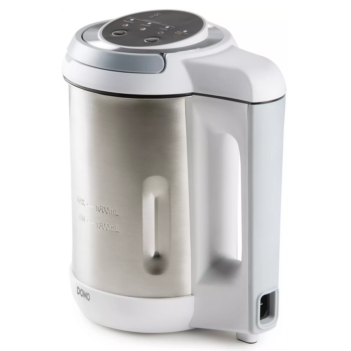 DO737BL - DOMO - Blender chauffant 1.6l 1000w inox/blanc