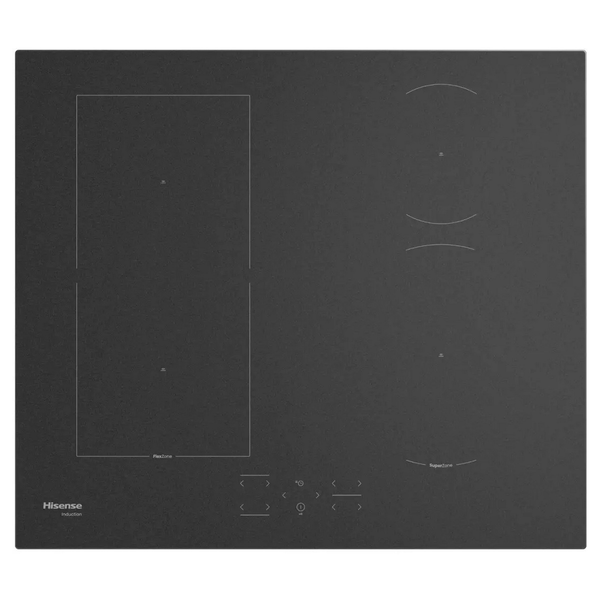 HI6431SRFZ - HISENSE - Table de cuisson induction 60cm 4 feux 7200w noir hi4