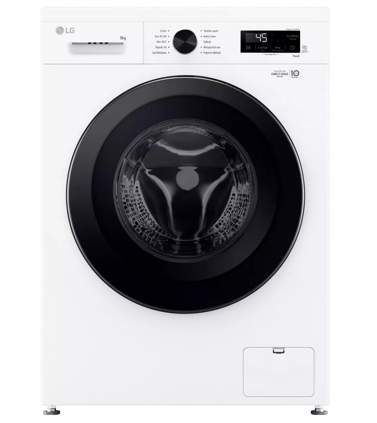 F94B15WH - LG - Lave-linge frontal 9kg 1400 tours/min