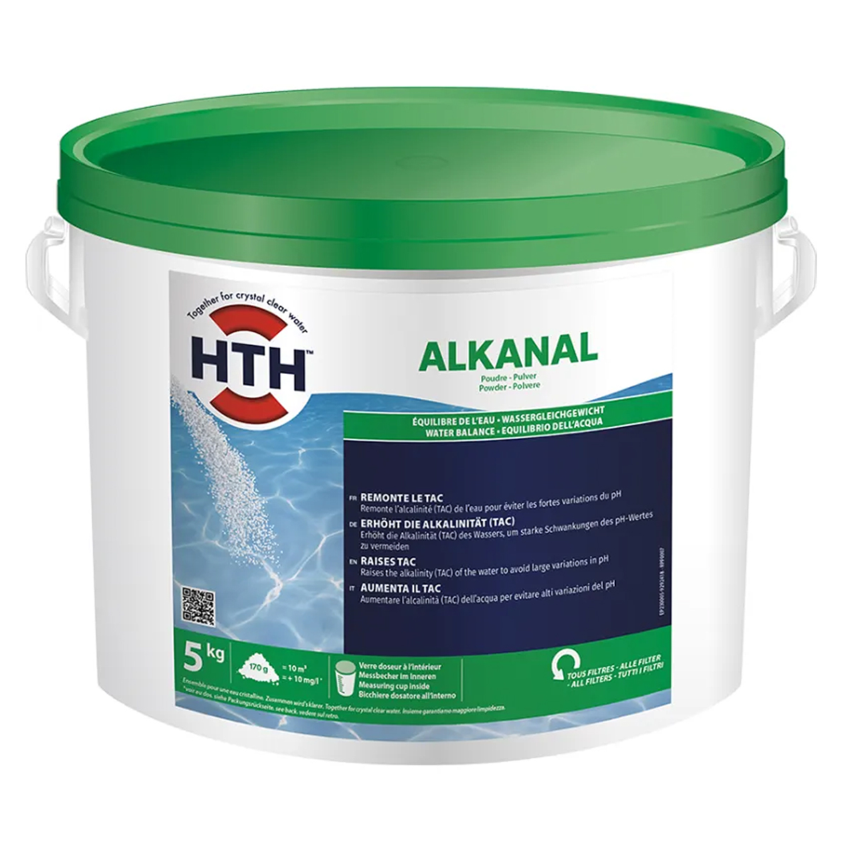 S900851H1 - HTH - Augmentateur d'alcalinité en poudre 5kg
