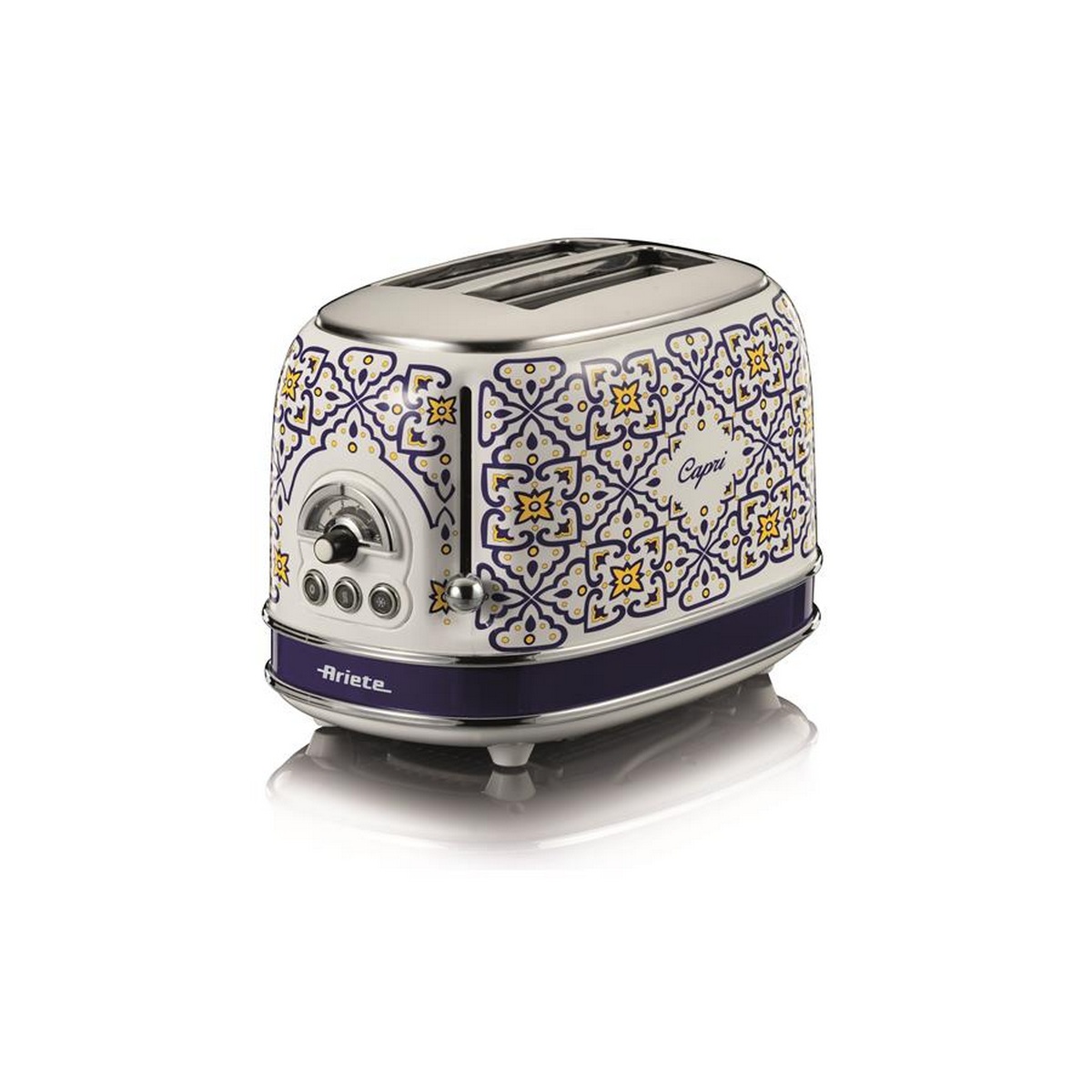 155CAP - ARIETE - Grille-pains 2 fentes 810w capri