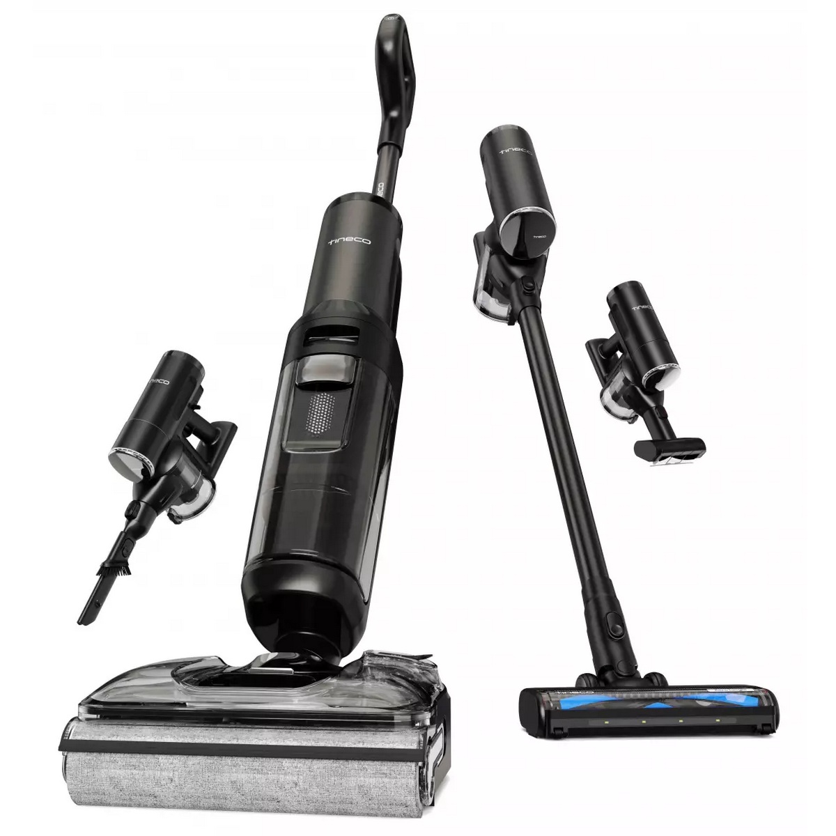 FLOORONESWITCHS7STRETCHPREMIUM - TINECO - Aspirateur laveur multifonctions 250w noir floor one switch s7 stretch
