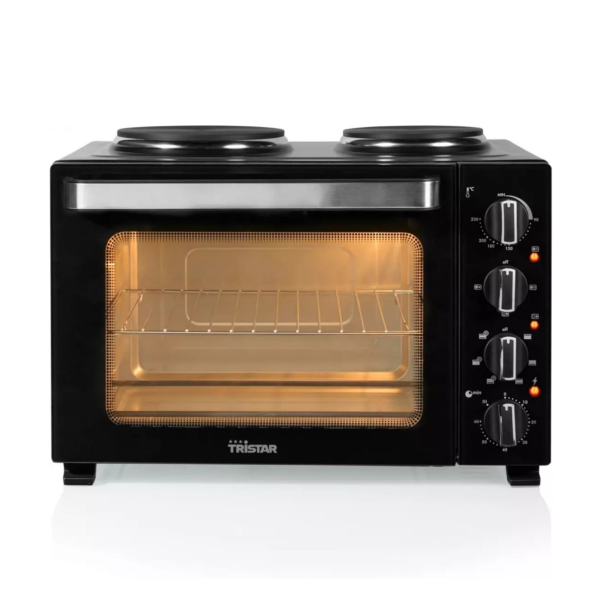 OV-3670 - TRISTAR - Four grill 35l 3200w avec plaques électriques