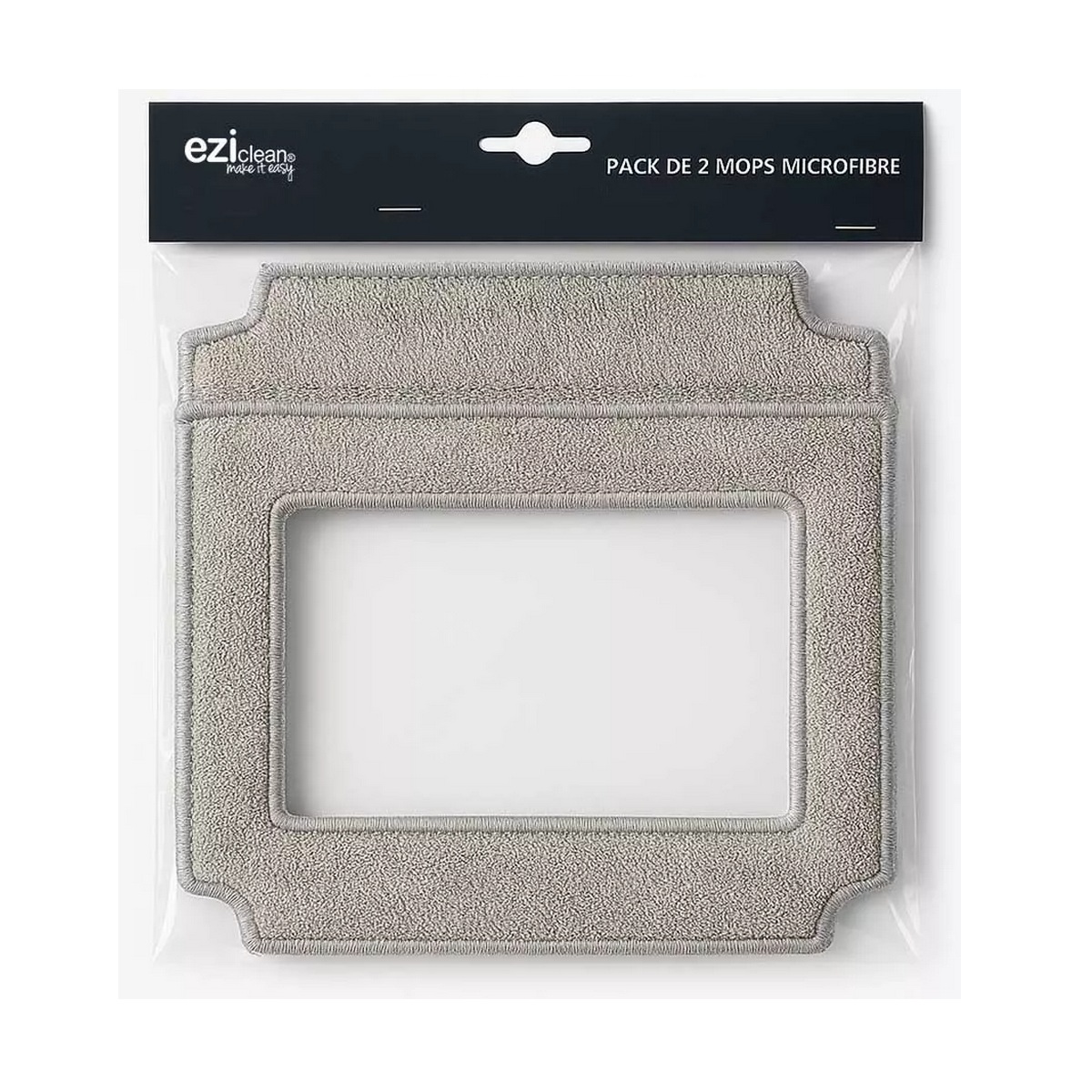 PACK2MICROFIBRES - E.ZICLEAN - Lingettes microfibre