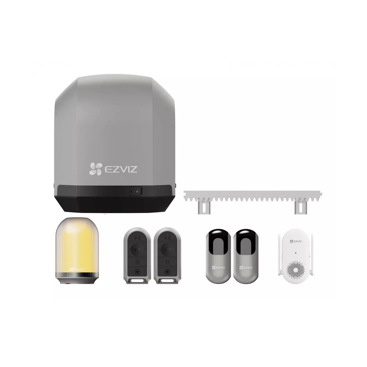 HG2400 - EZVIZ - La motorisation de portail 220w gris hg2 400 smart.