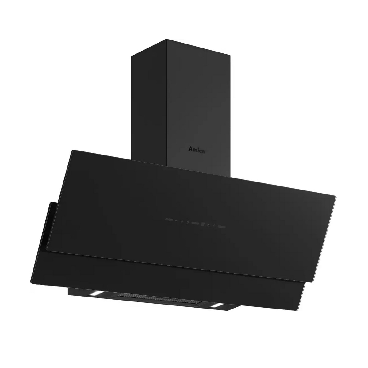 AHIGN9600A++ - AMICA - Hotte décorative inclinée 60cm 594m3/h noir