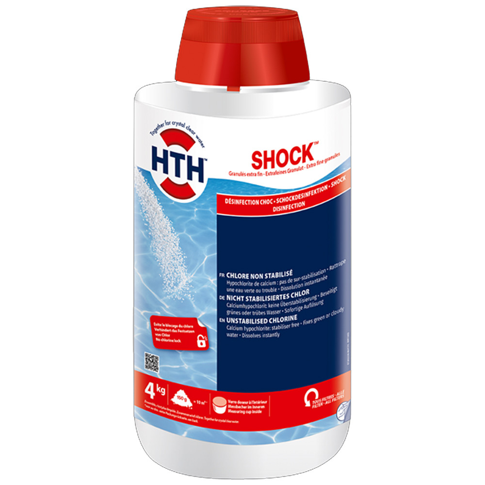 H900104H1 - HTH - Hypochorite de calcium granulés 4kg