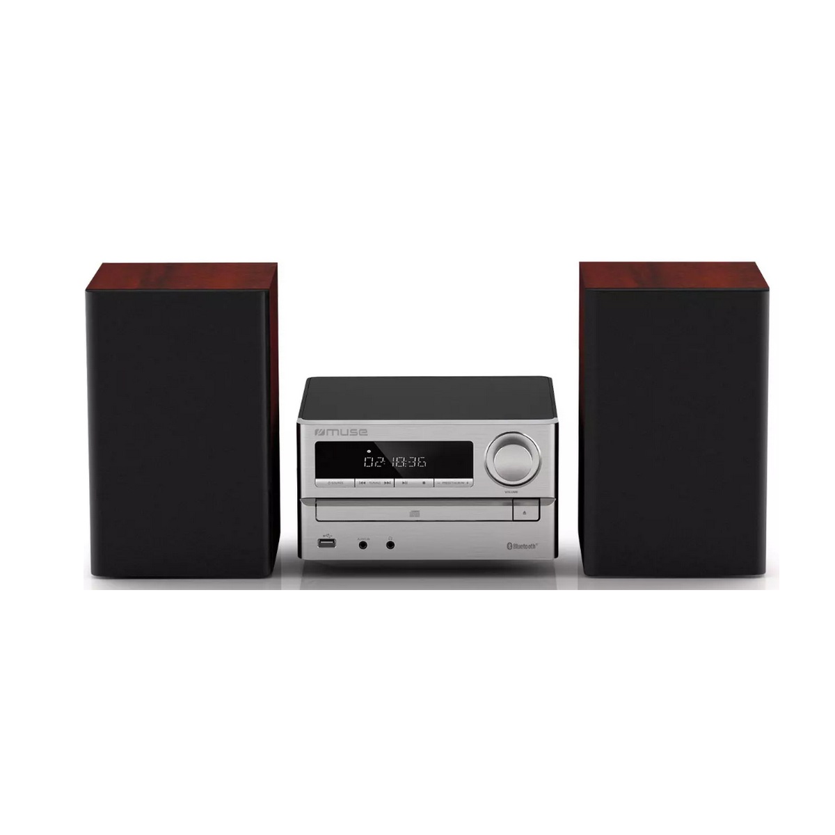 M62BTS - MUSE - Micro-chaîne 2x10w silver