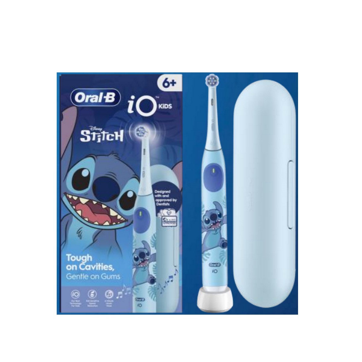 KIDS-STITCH - BRAUN - Brosse à dents électrique io