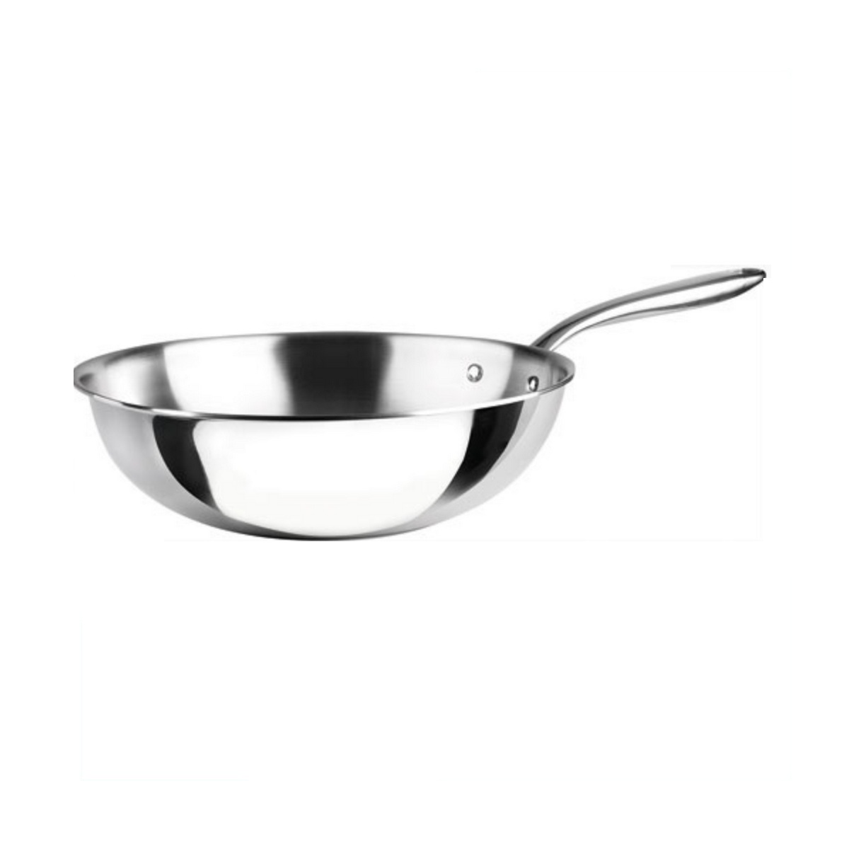 60898 - LACOR - Poêle wok inox 28 cm trichef