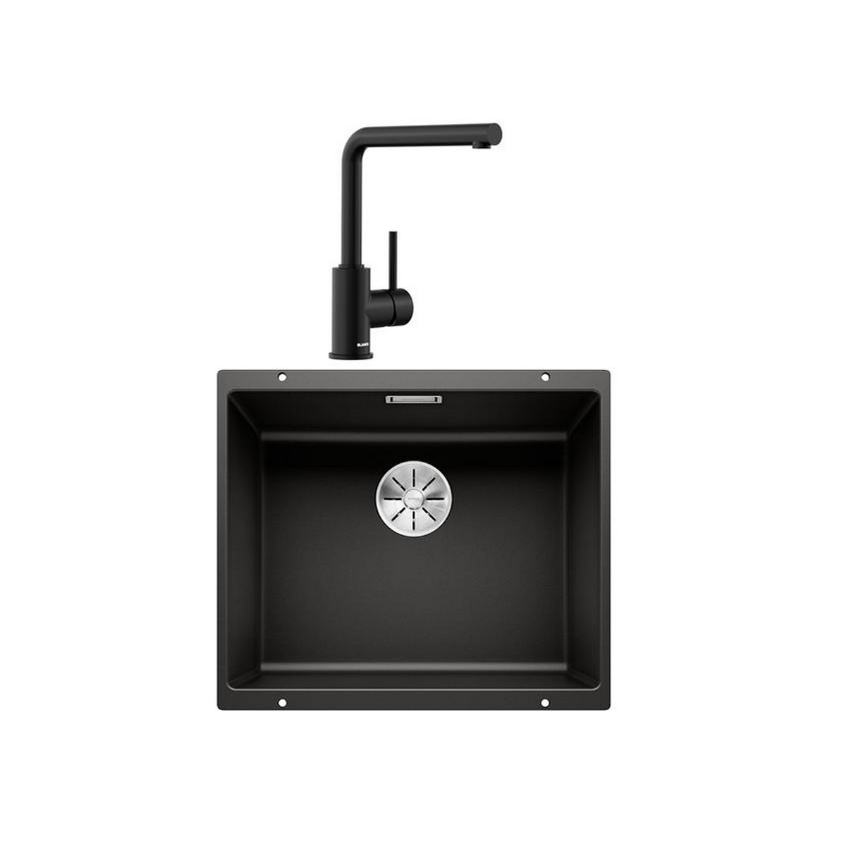 528444 - BLANCO - Pack évier et mitigeur noir subline 500-u